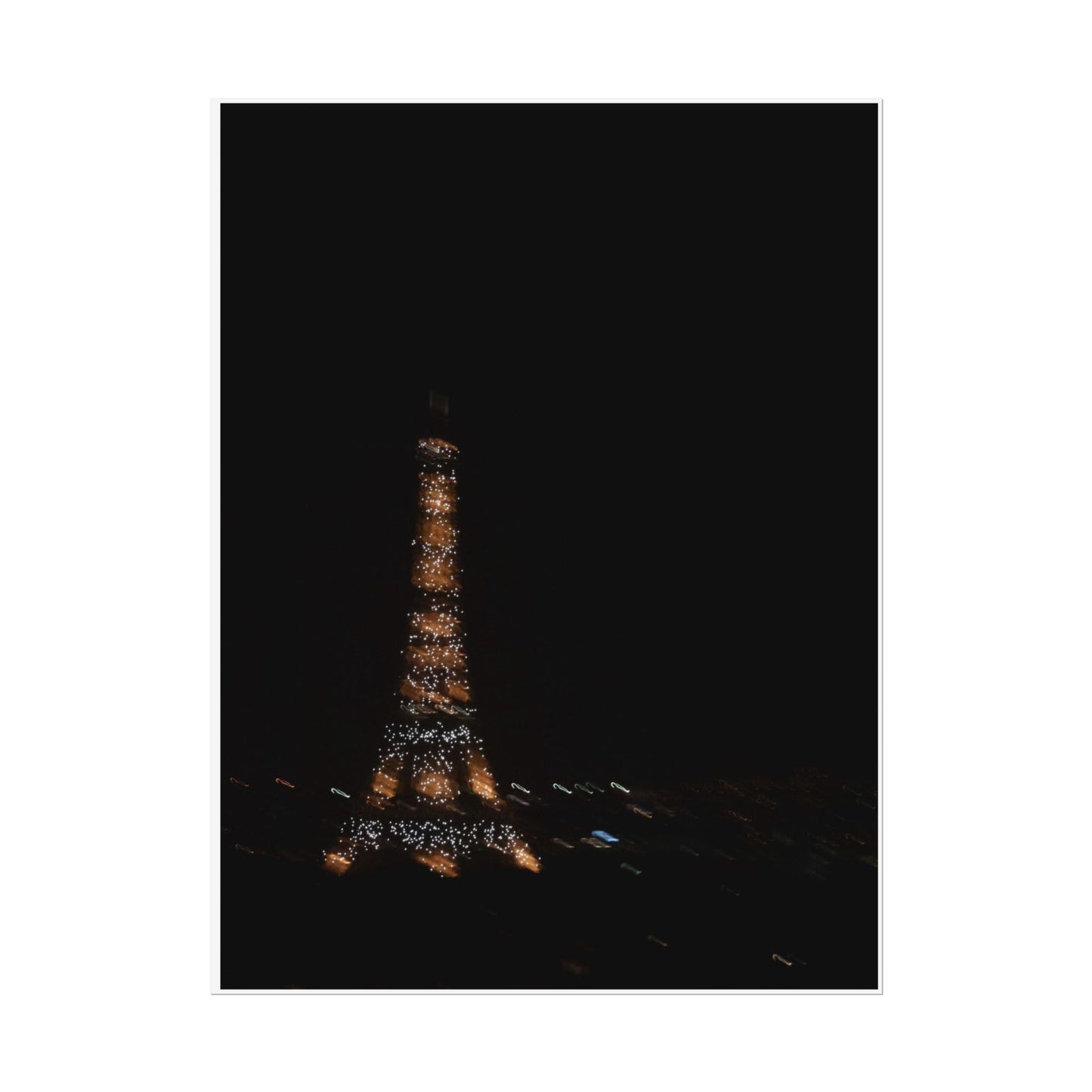 Eiffel Tower Blurry