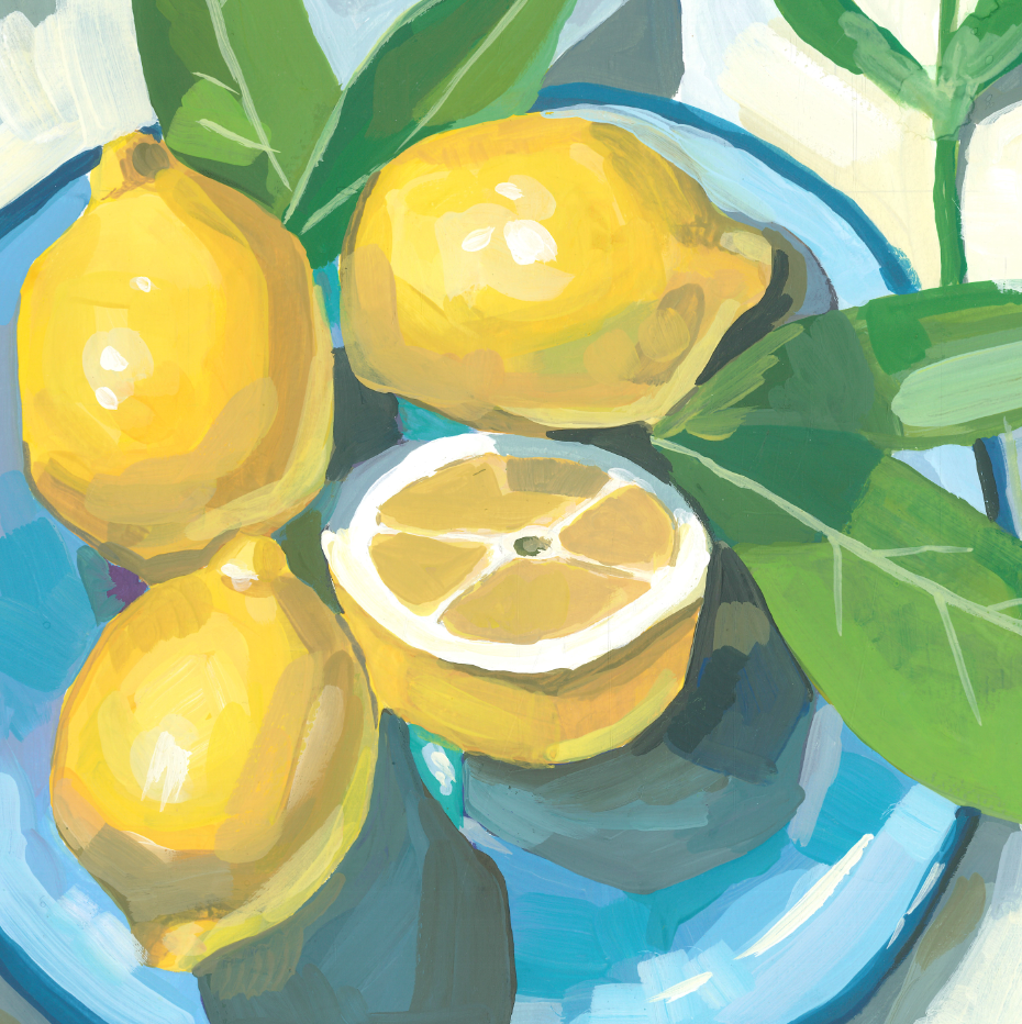 Summer Lemon Poster